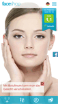 Mobile Screenshot of faceshop.de